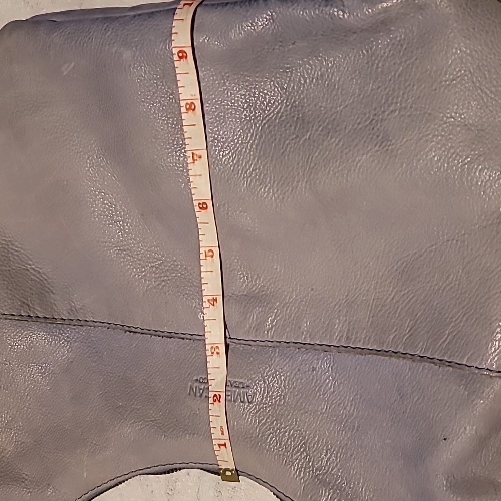American Leather Co Ombre Shoulder Bag - Picture 5 of 7
